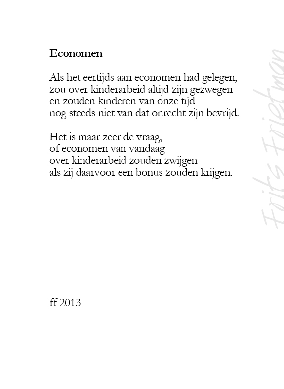 Wonderlijk Gedichten – Frits Frietman XK-33